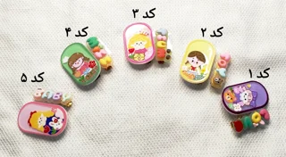 گیره انبری مو نقاشی دختر